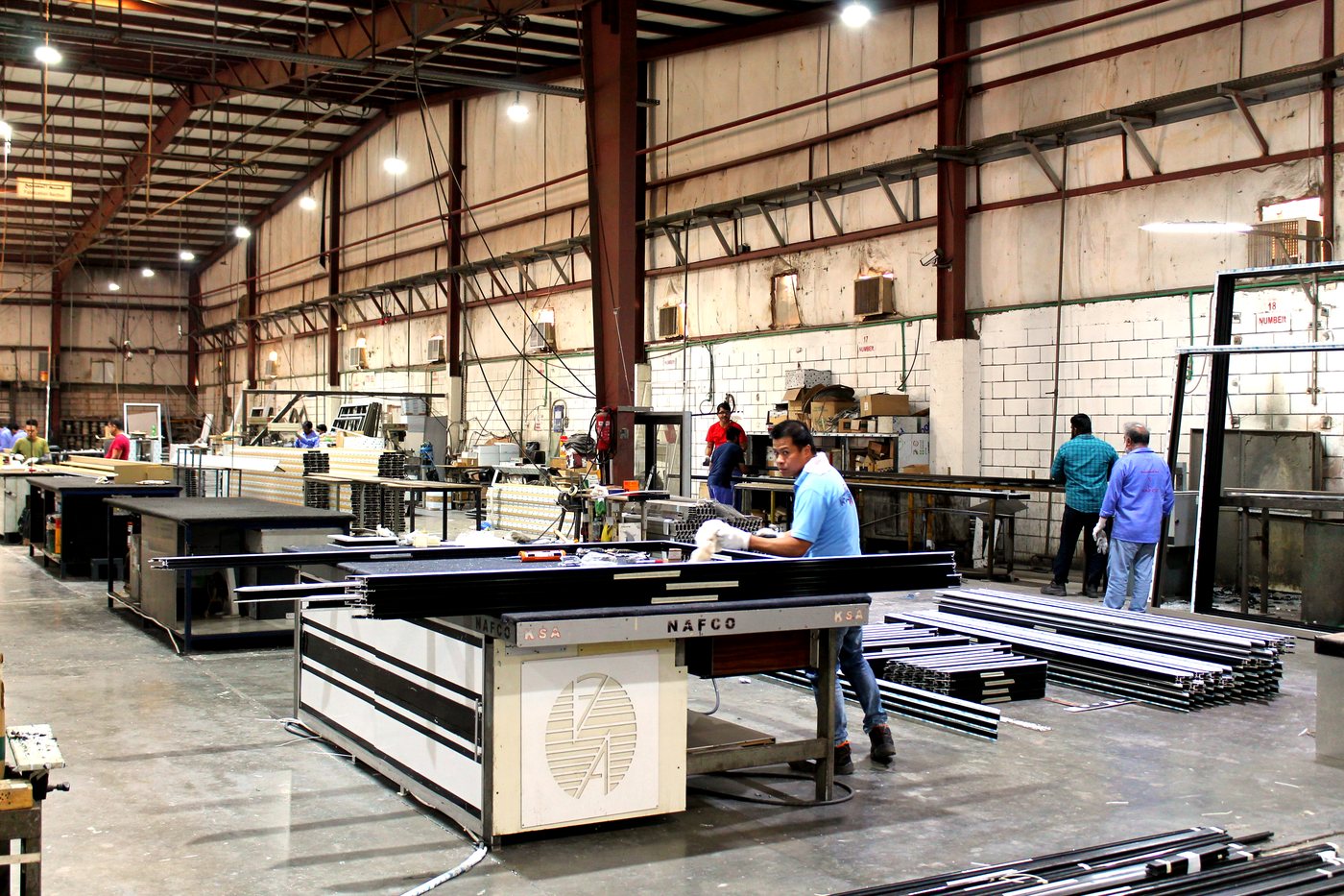Quality control at NAFCO factory