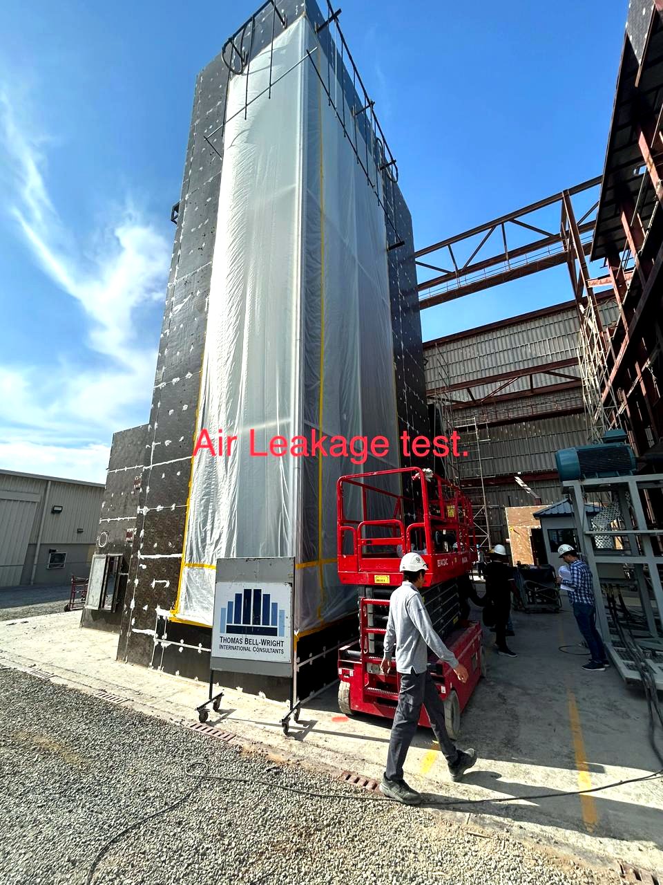 Air leakage test